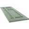 Ekena Millwork True Fit PVC San Juan Capistrano Mission Style Fixed Mount Shutters, Track Green, 12W x 44H, PR TFP001SJ12X044TG - alternate 8